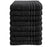 Black Bath Sheets Towels 650gsm 90 x 150cm 100% Cotton Packs of 2, 10 and 24