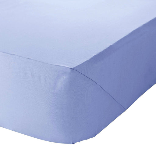 Sky Blue Fitted Sheet Super King 10" Deep